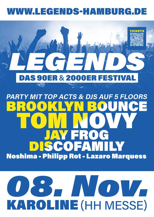 Grafik Legends alle Acts